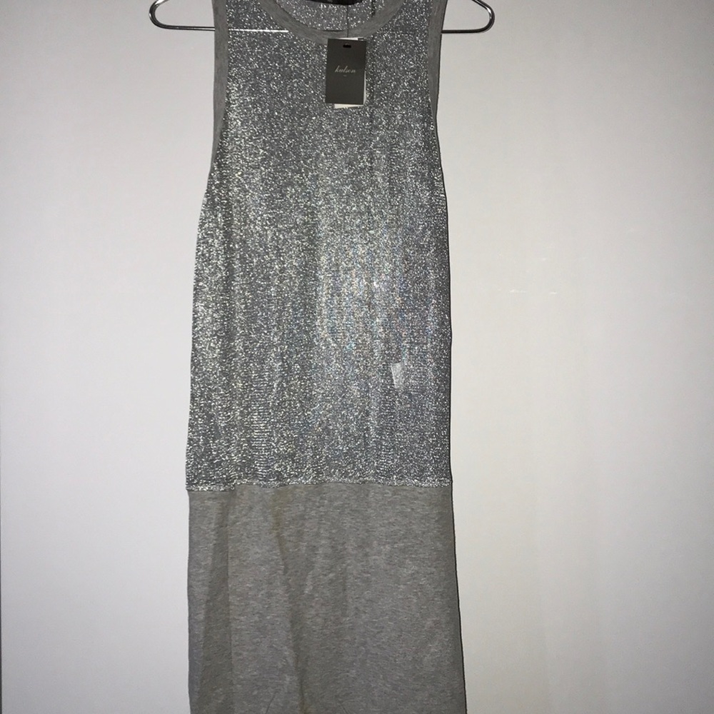 KULSON METAL MESH CUBA DRESS